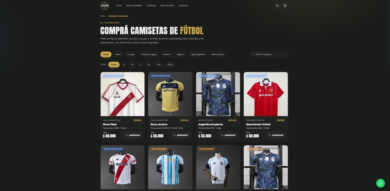 Vista previa de Vame Futbol