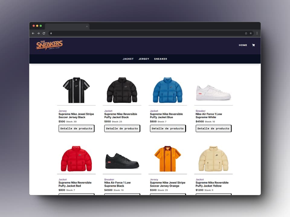 Vista previa de Grails