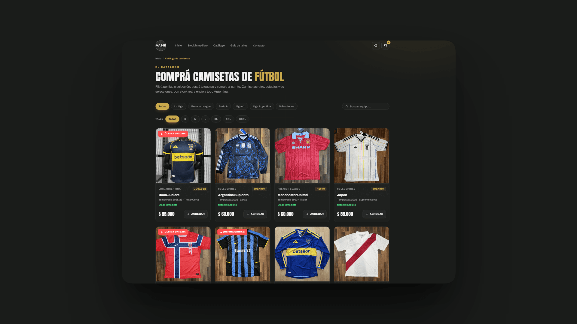 Captura 2 de 3 de Vame Futbol
